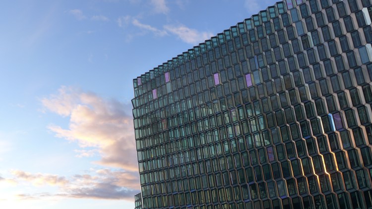 Harpa at Dusk